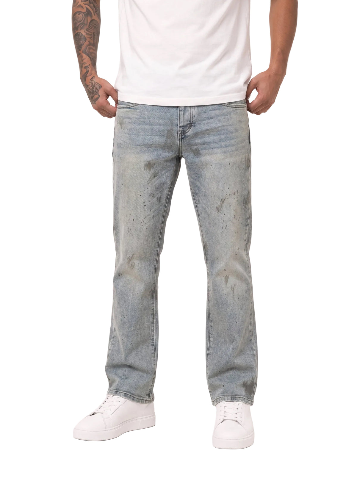 ASHES Light Blue Wash Denim-