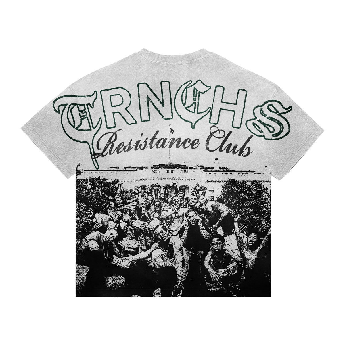 Resistance Club White Tee