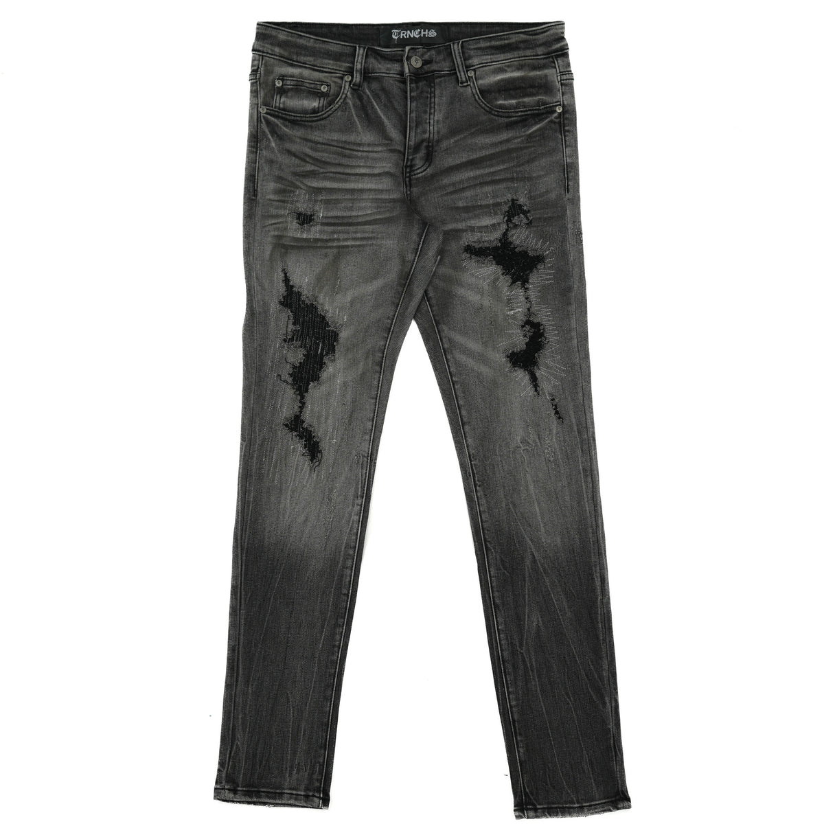 EHAB Black Wash Skinny Denim -