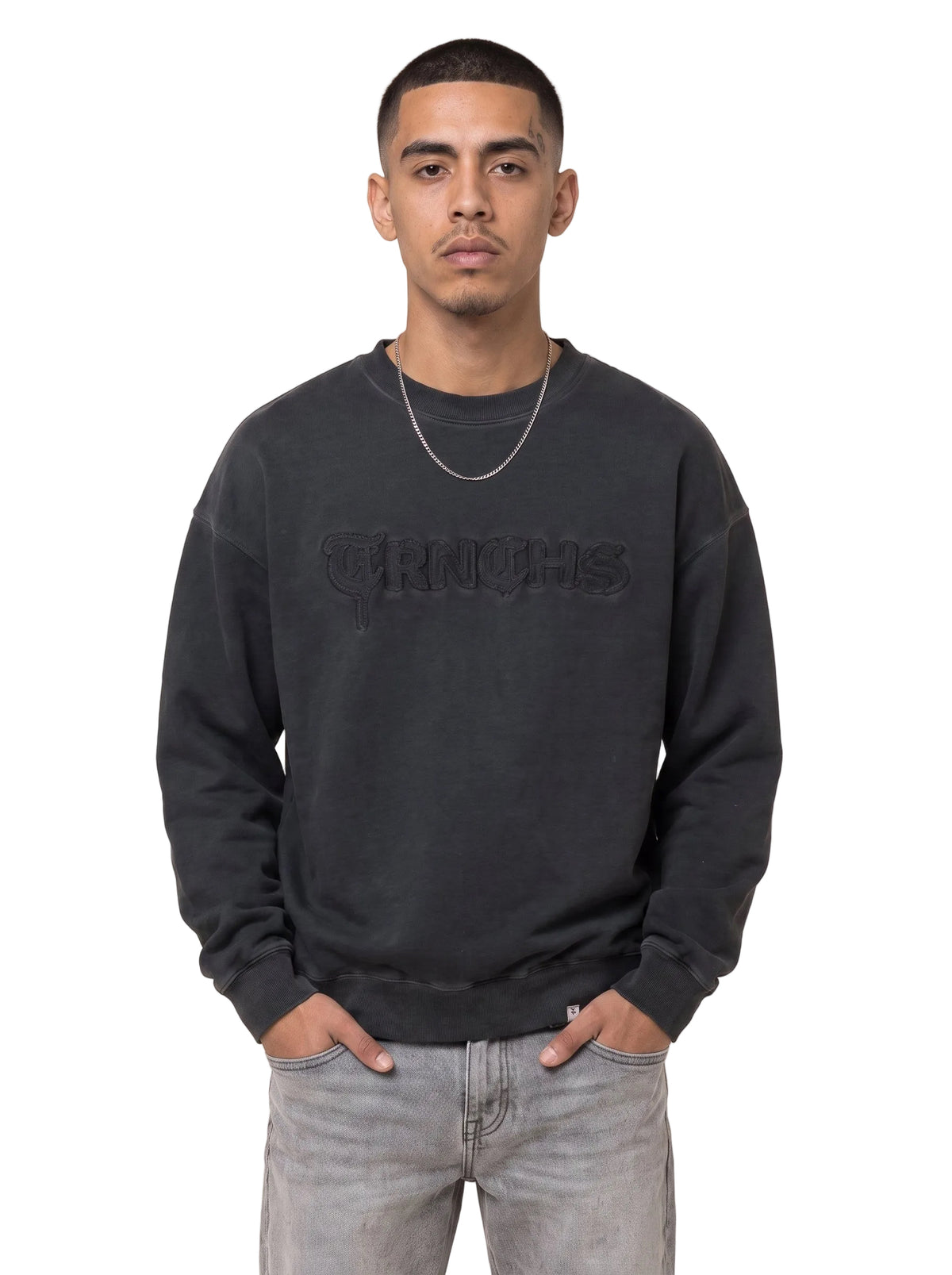 MAWADA Black Crewneck -