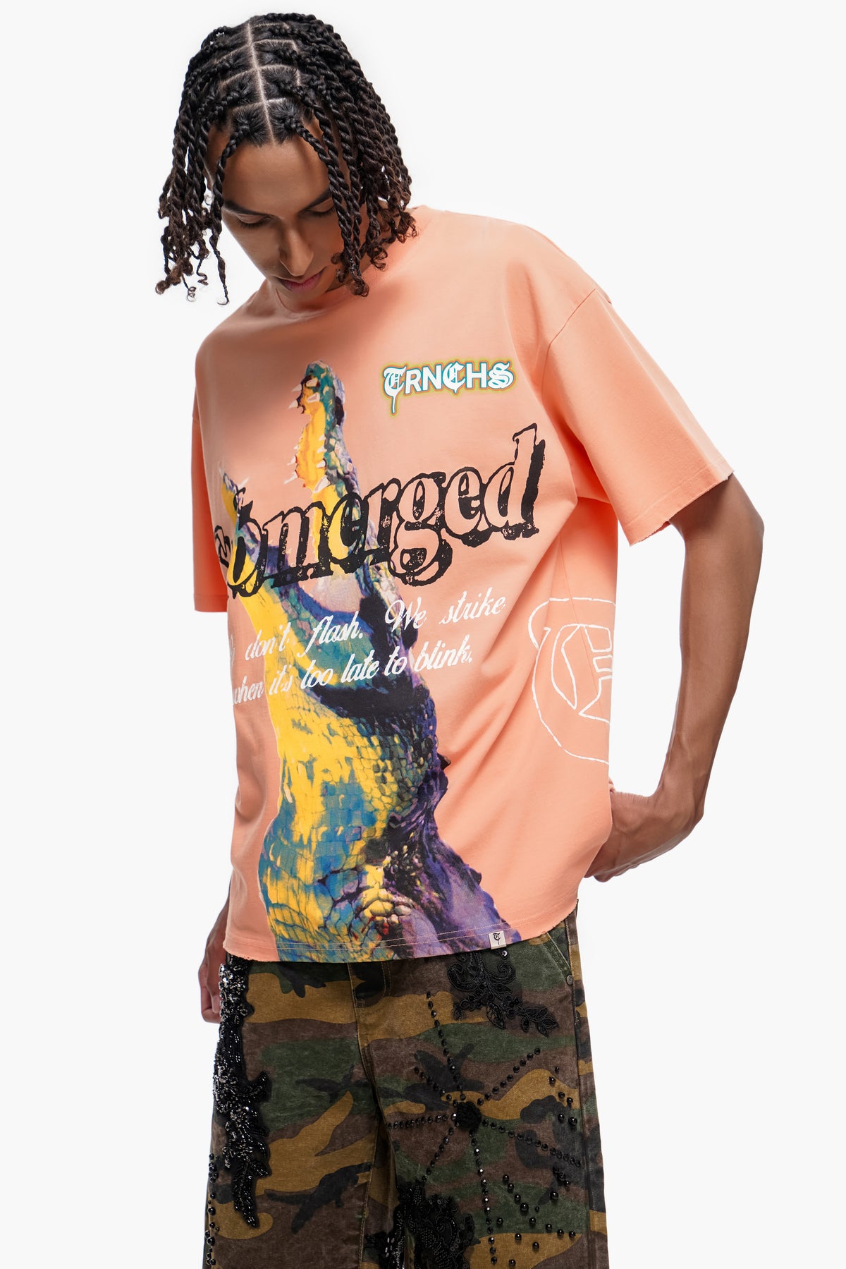 BENEATH Orange Tee -