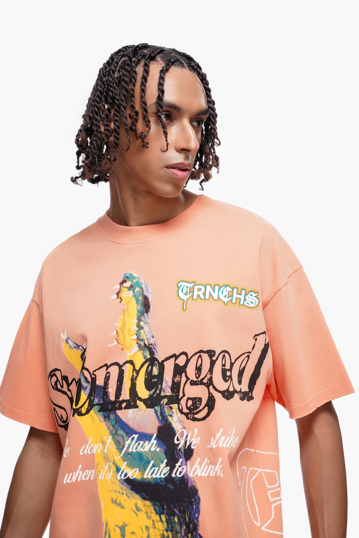 BENEATH Orange Tee -