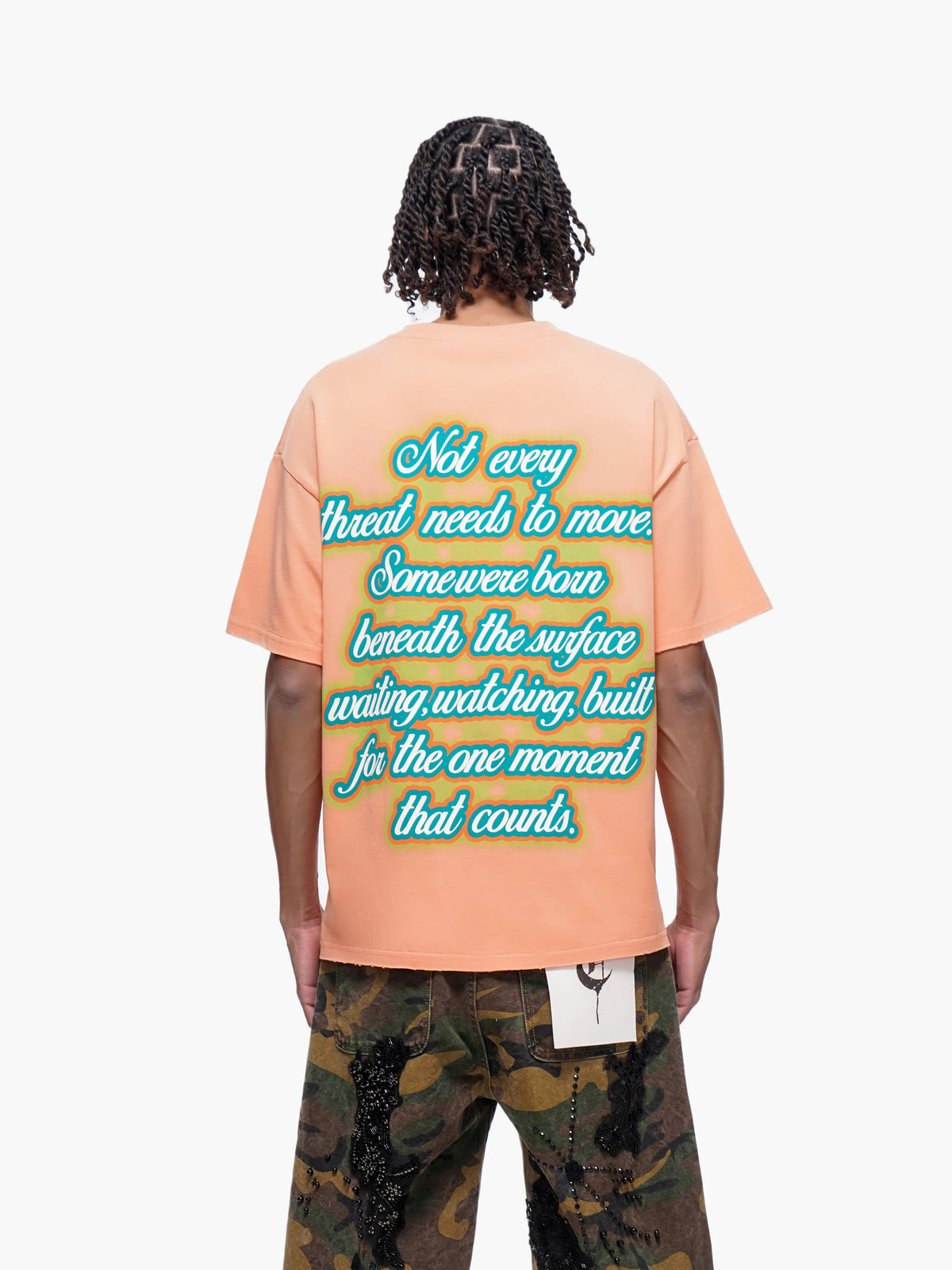 BENEATH Orange Tee -