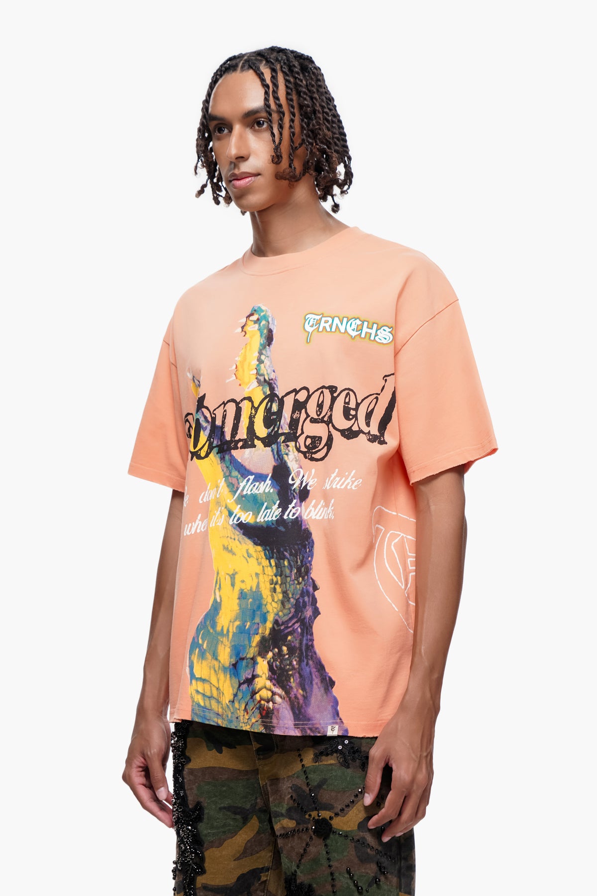 BENEATH Orange Tee -