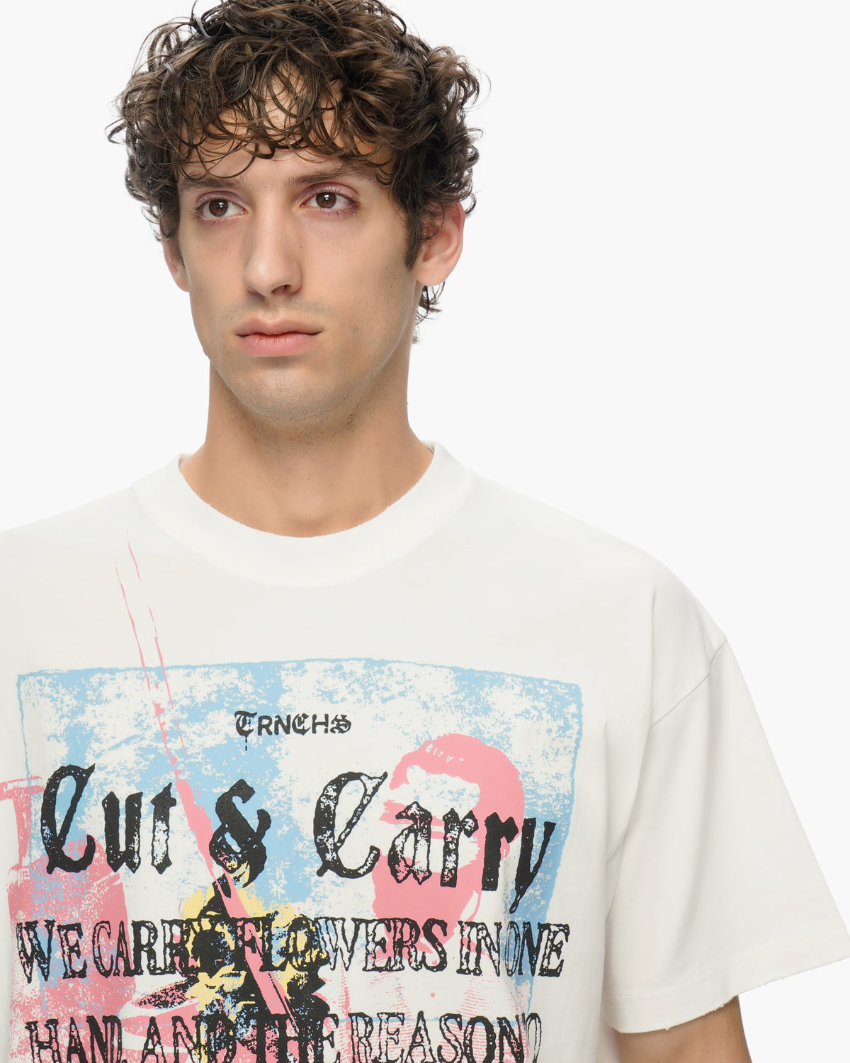 THIS IS TRNCHS White Tee-