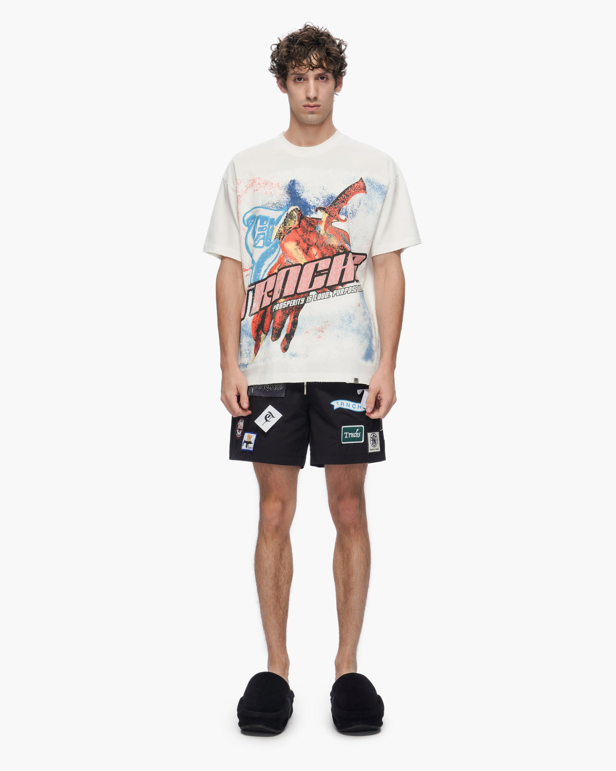 BORN FROM CHAOS White Tee-
