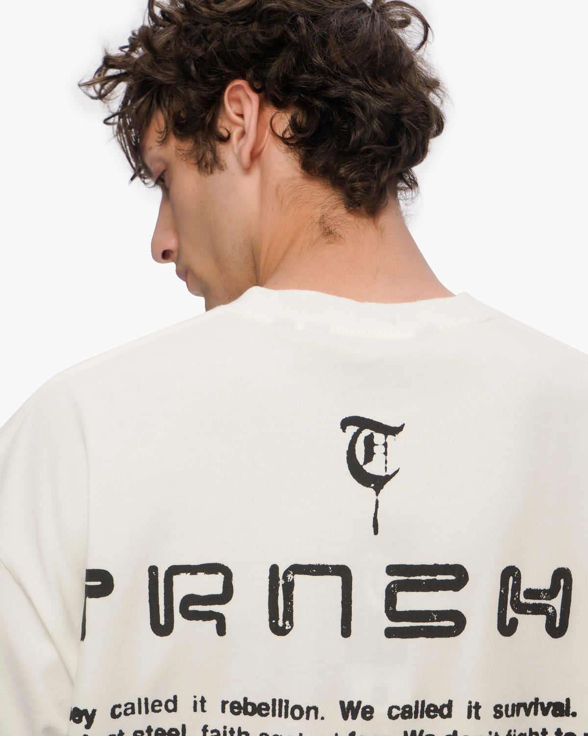 OPPRESSION White Tee -