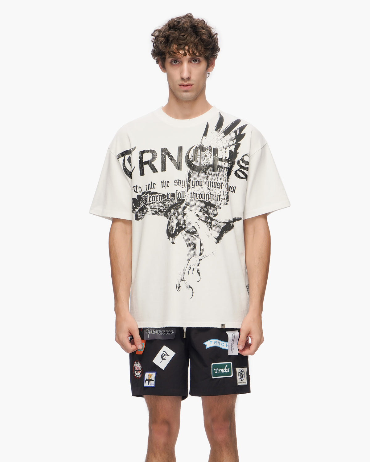 BEYOND REACH White Tee-