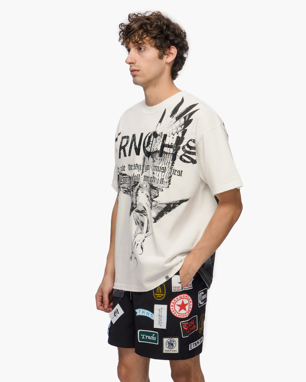 BEYOND REACH White Tee-