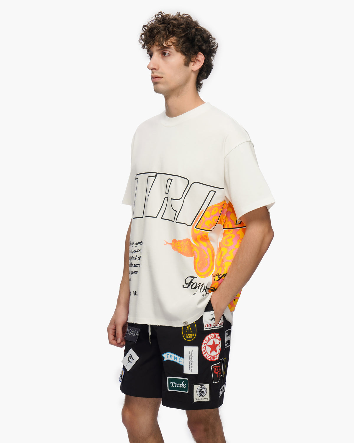 FORGED BY STRUGGLE White Tee -