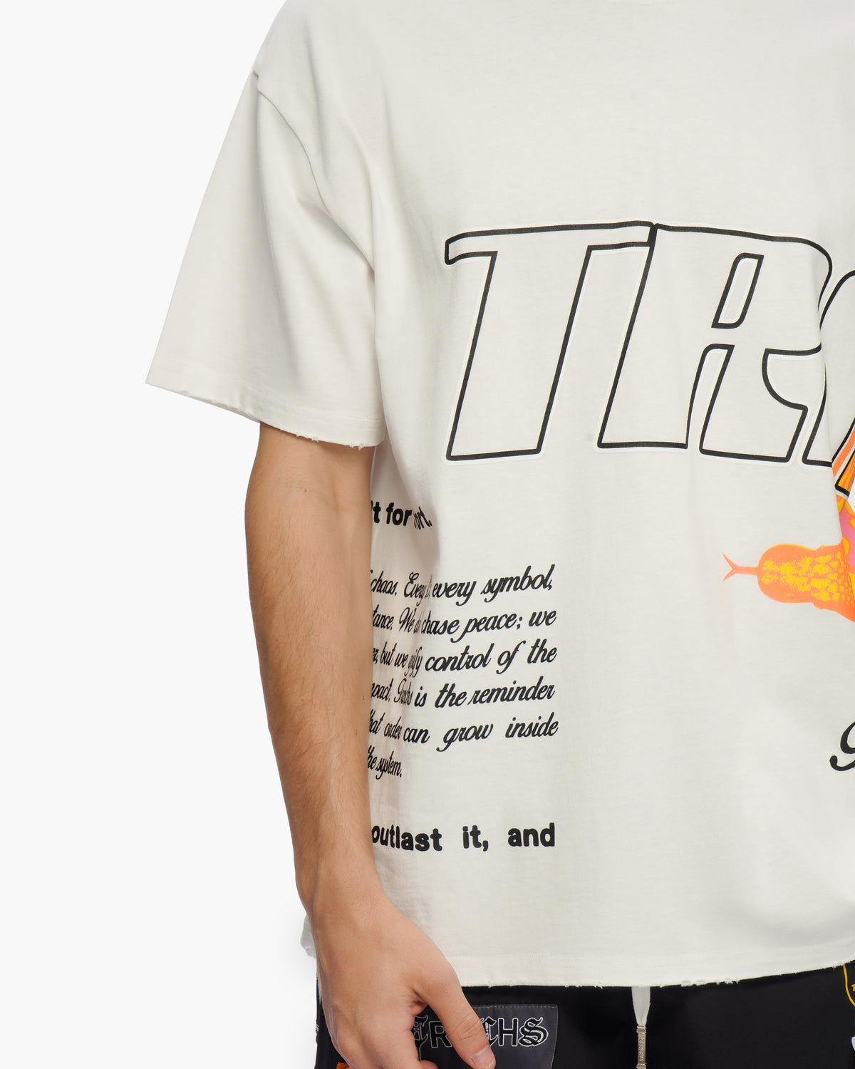 FORGED BY STRUGGLE White Tee -