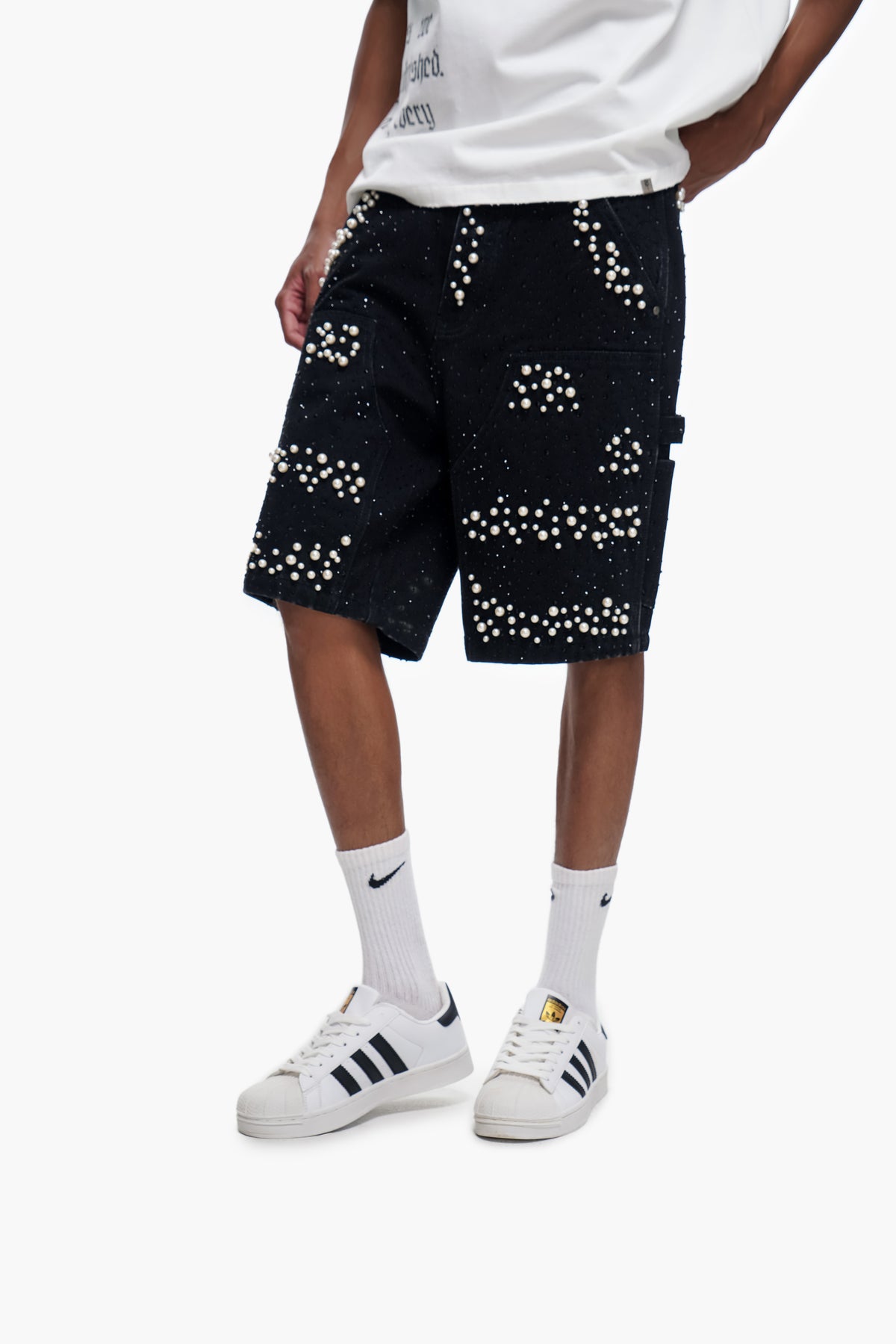 ARMOR - Black Denim shorts