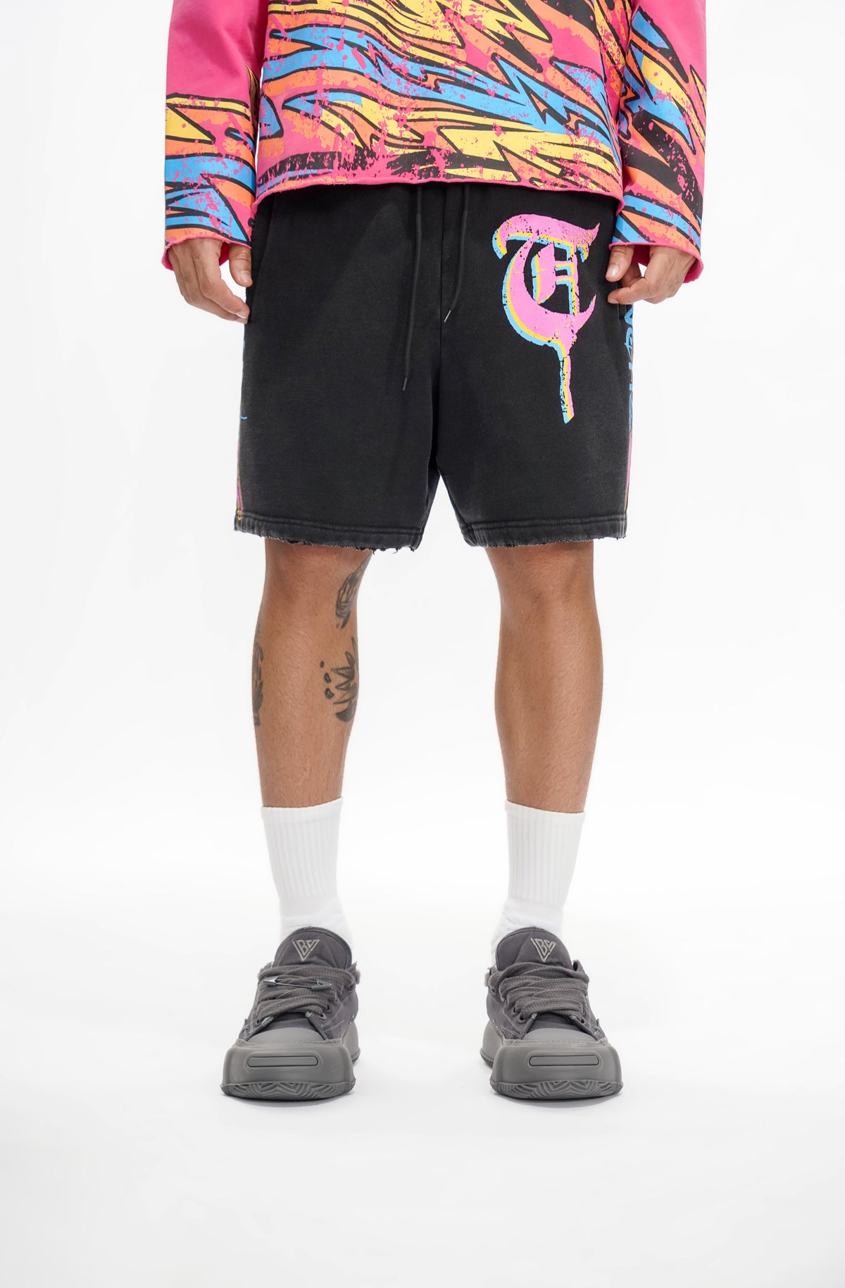 TACTICAL STORM Black Shorts -