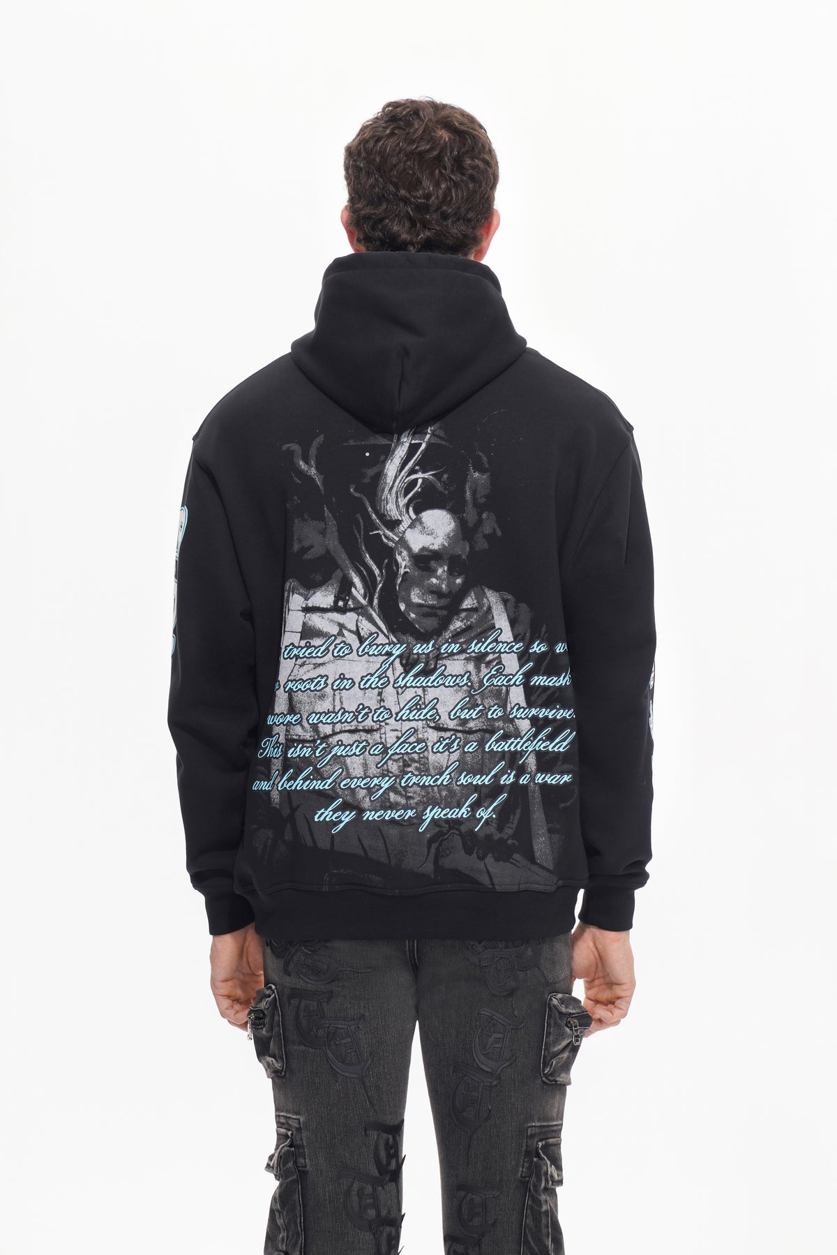 MASKED SOLDIER Black Hoodie-