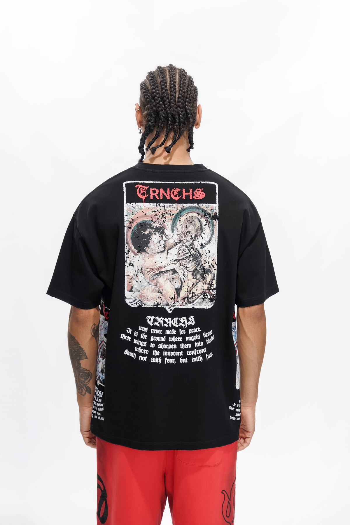 T-shirt noir MILITANT GOTHIC