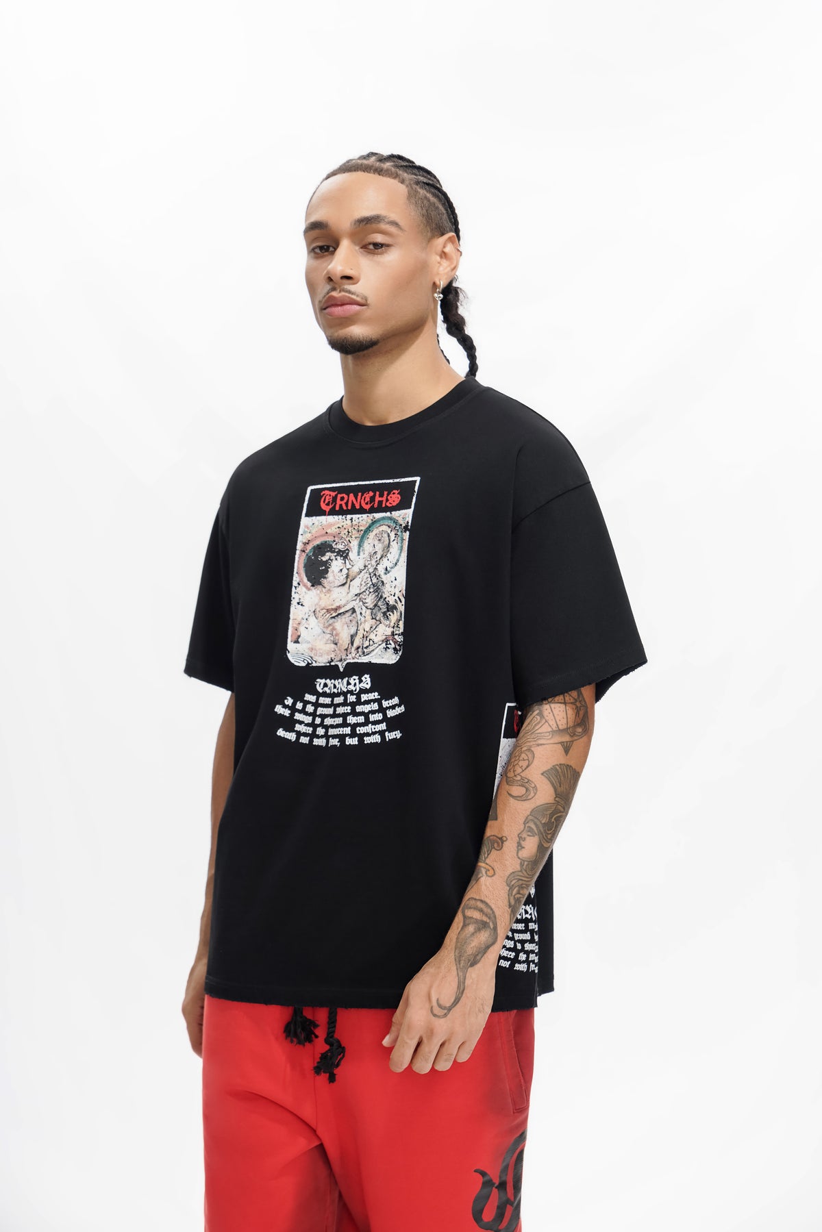T-shirt noir MILITANT GOTHIC