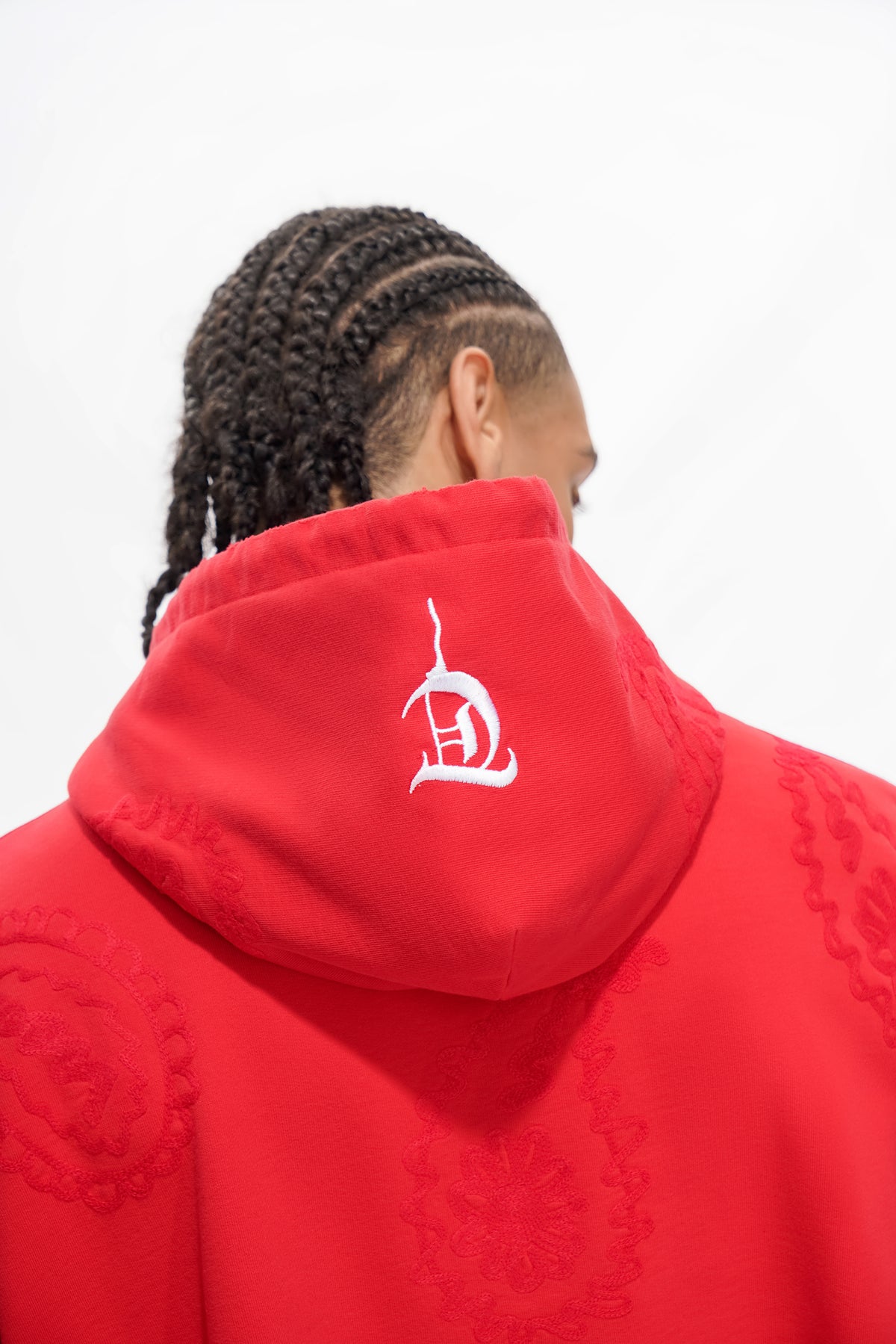 PAISLEY COMMAND Red Hoodie -
