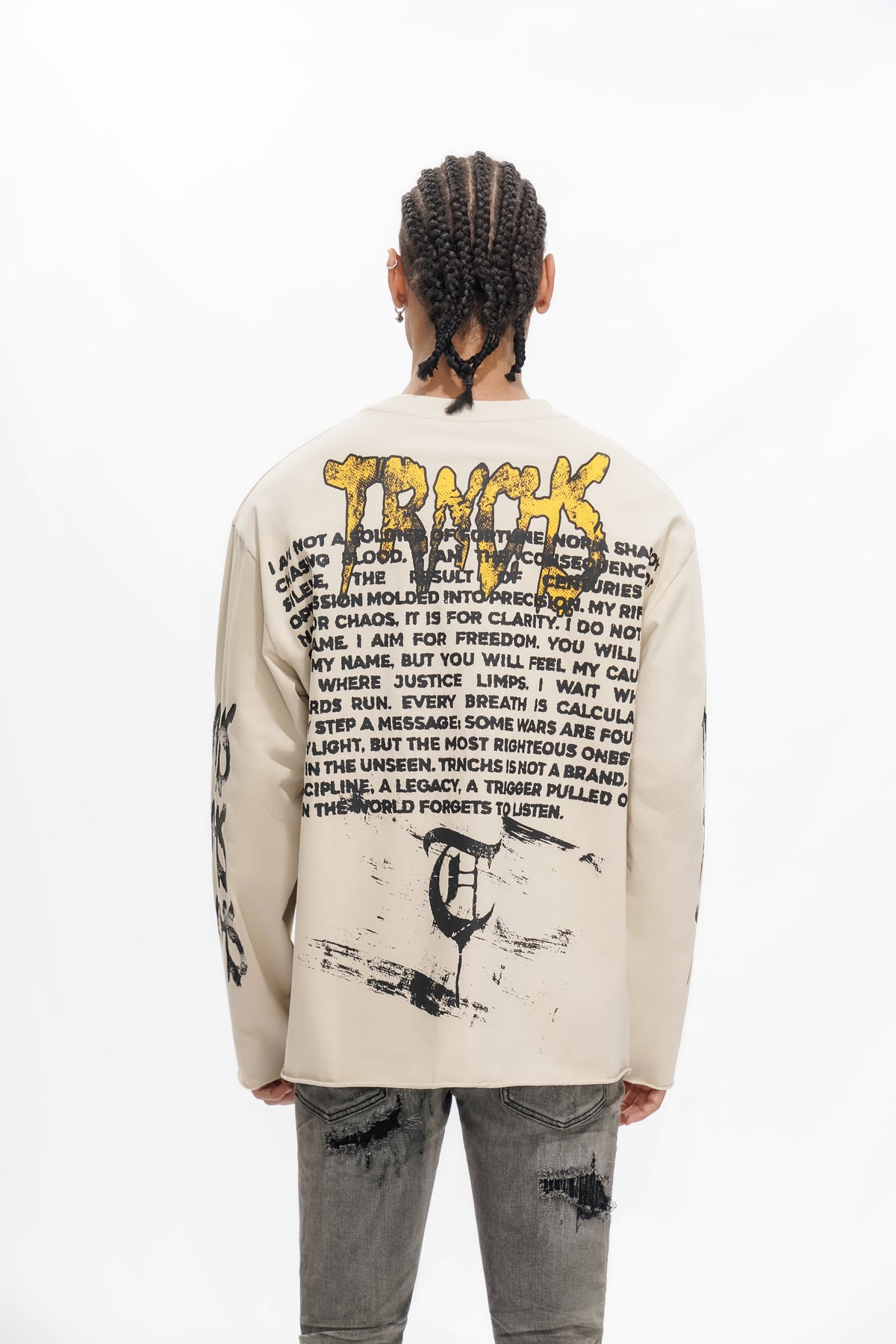 OPERATOR White Long Sleeve-