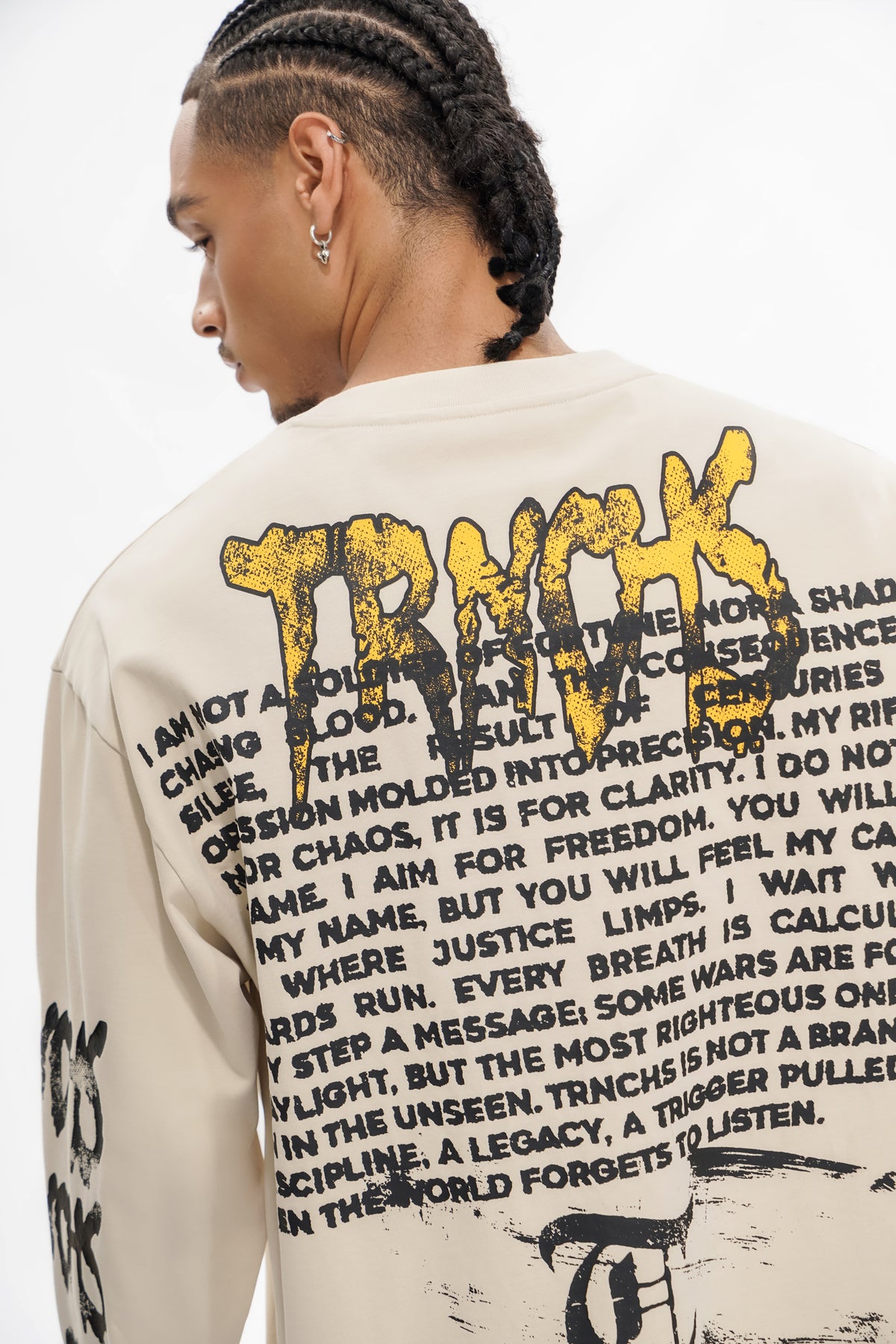 OPERATOR White Long Sleeve-