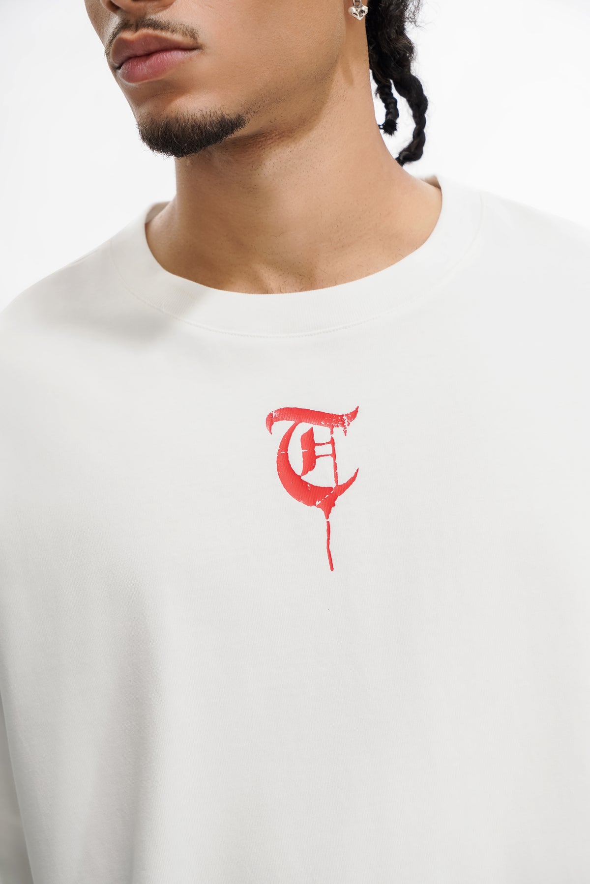 HIND RAJAB White Long-sleeve Tee -