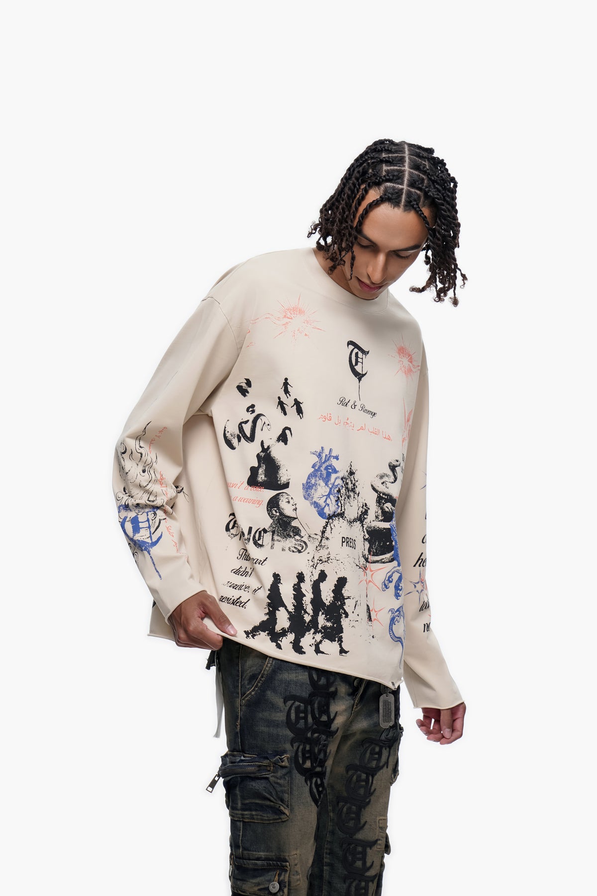 FIELD NOTES Pale Apricot Long Sleeve -