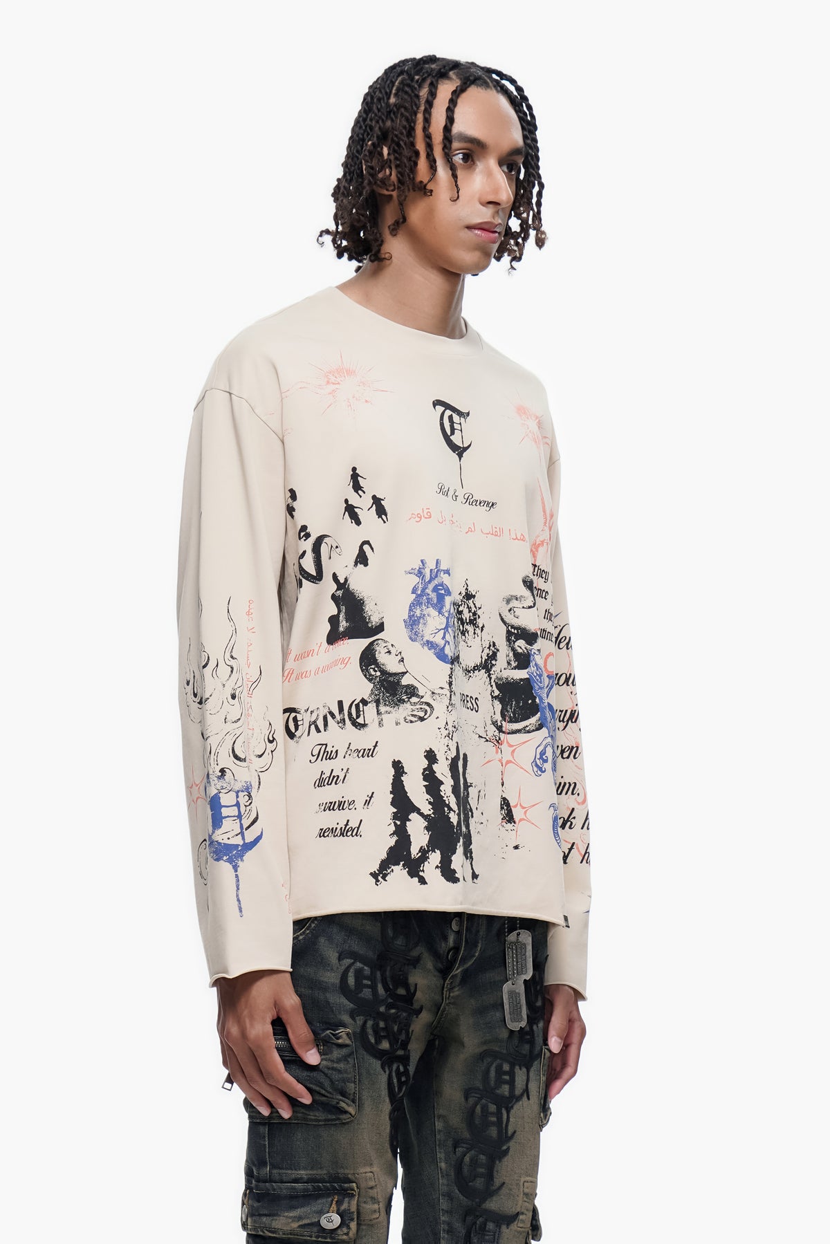 FIELD NOTES Pale Apricot Long Sleeve -