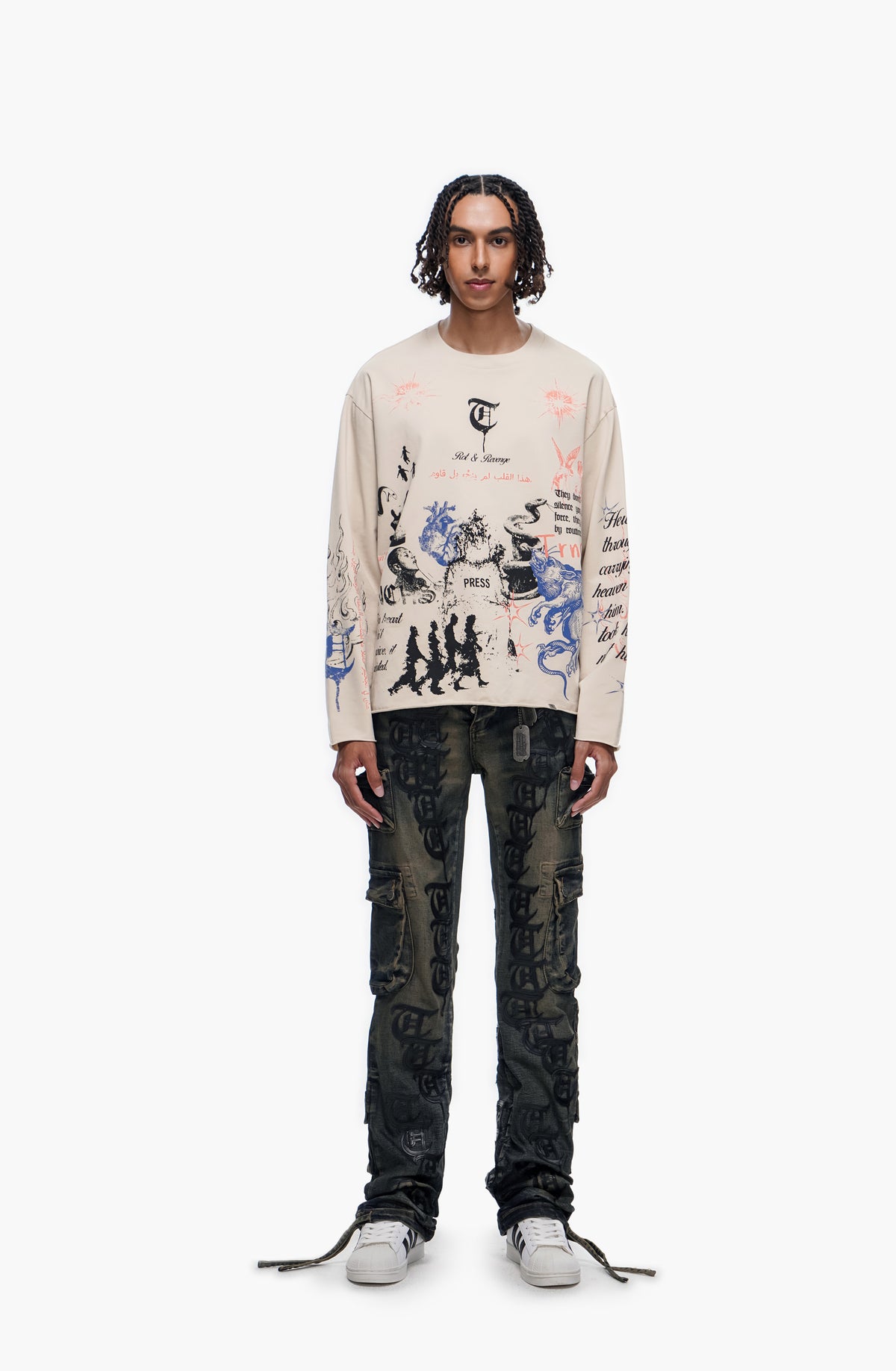 FIELD NOTES Pale Apricot Long Sleeve -