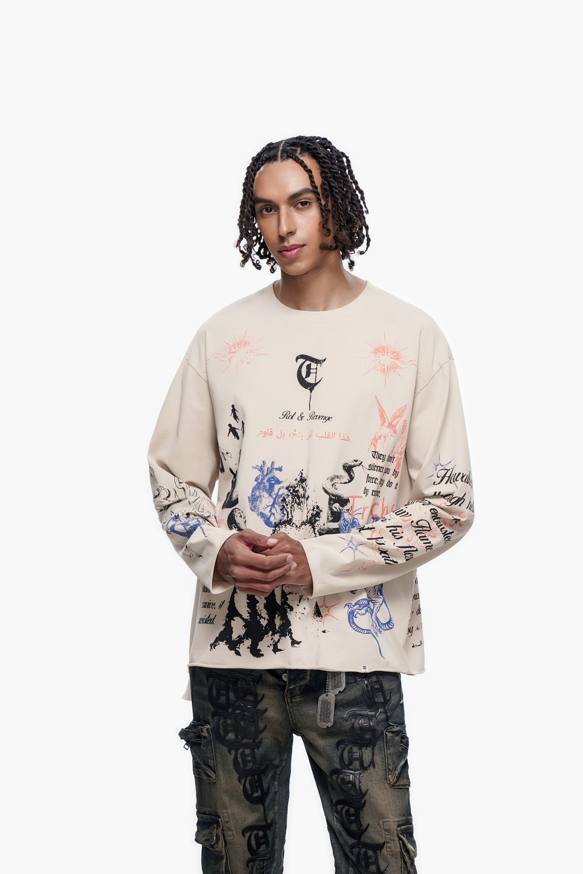 FIELD NOTES Pale Apricot Long Sleeve -