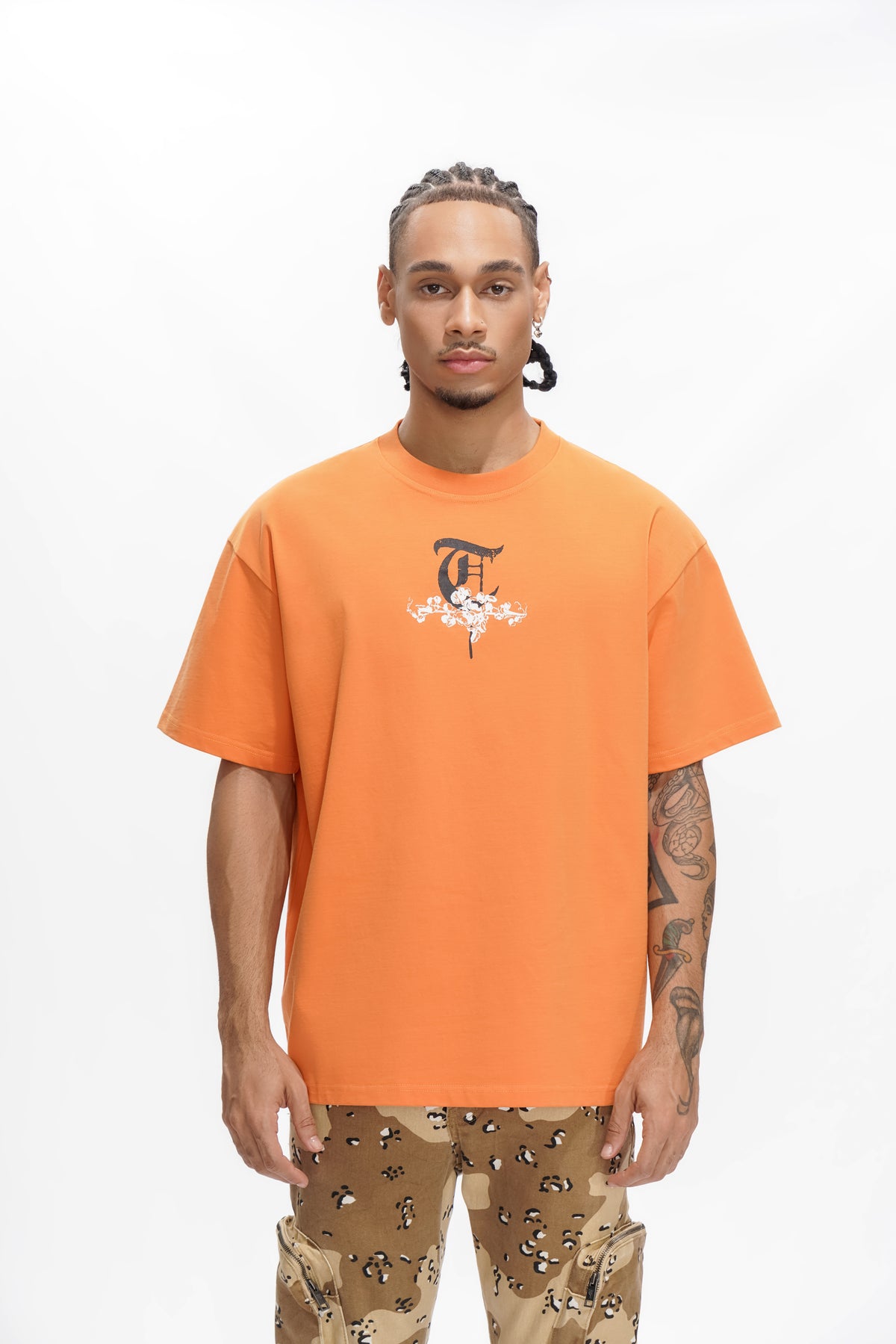 Schlüssel zum Krieg Orange T-Shirt
