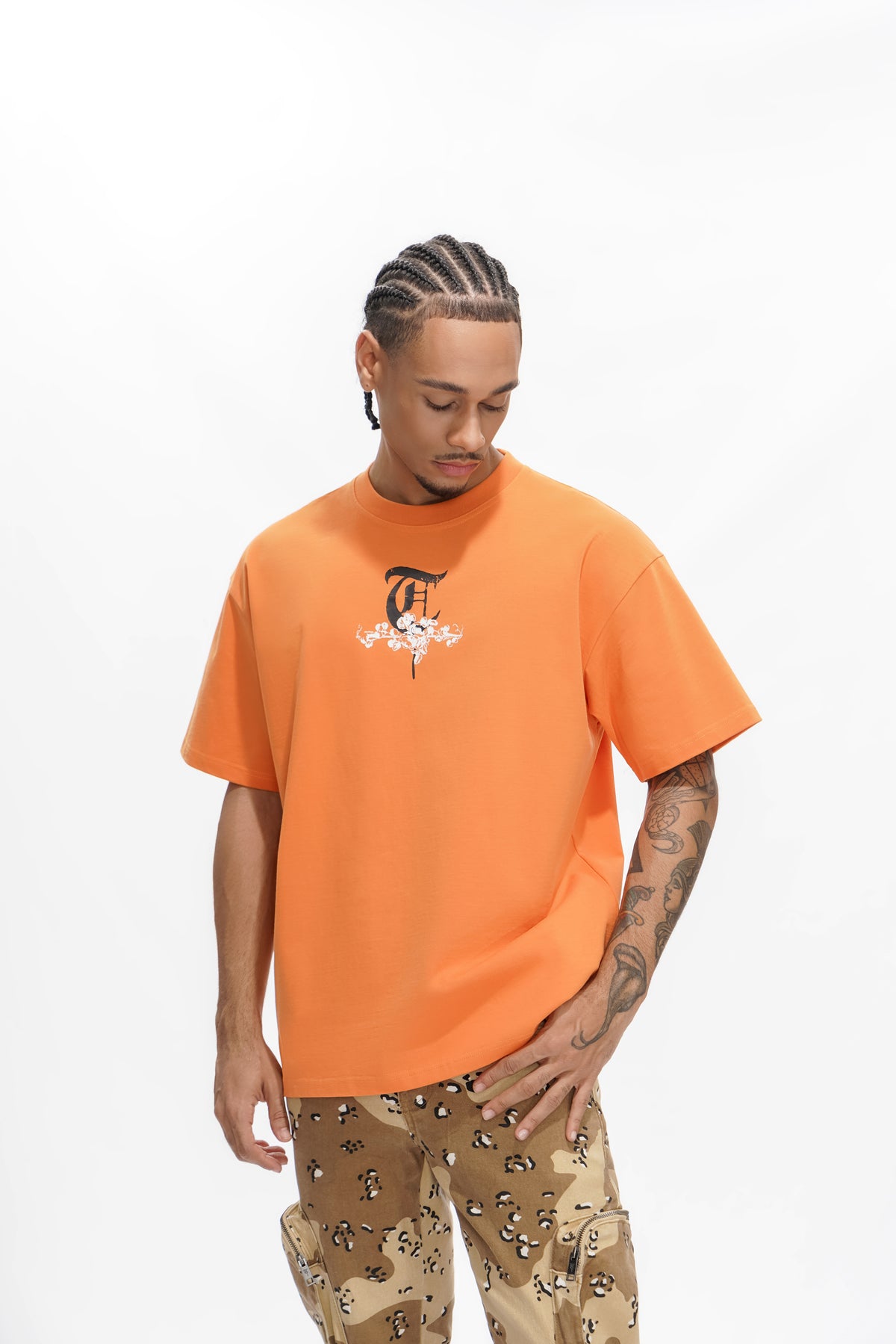 Schlüssel zum Krieg Orange T-Shirt