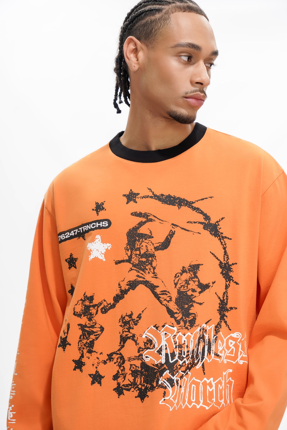 KEY TO WAR Orange Long Sleeve -