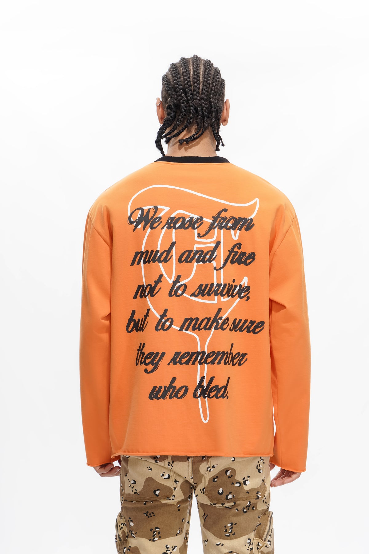 KEY TO WAR Orange Long Sleeve -