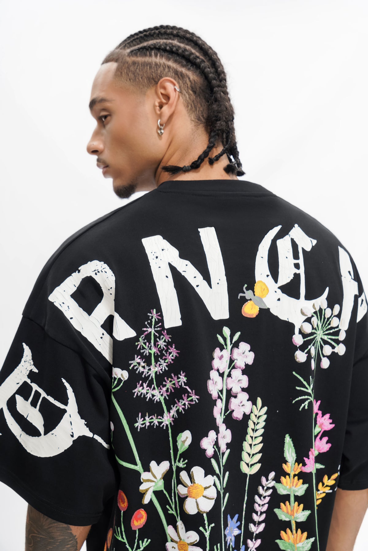 GROWN IN WAR Black Tee -