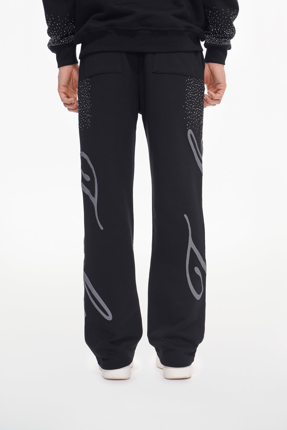 CODE OF THE TRNCHS Black Pants-
