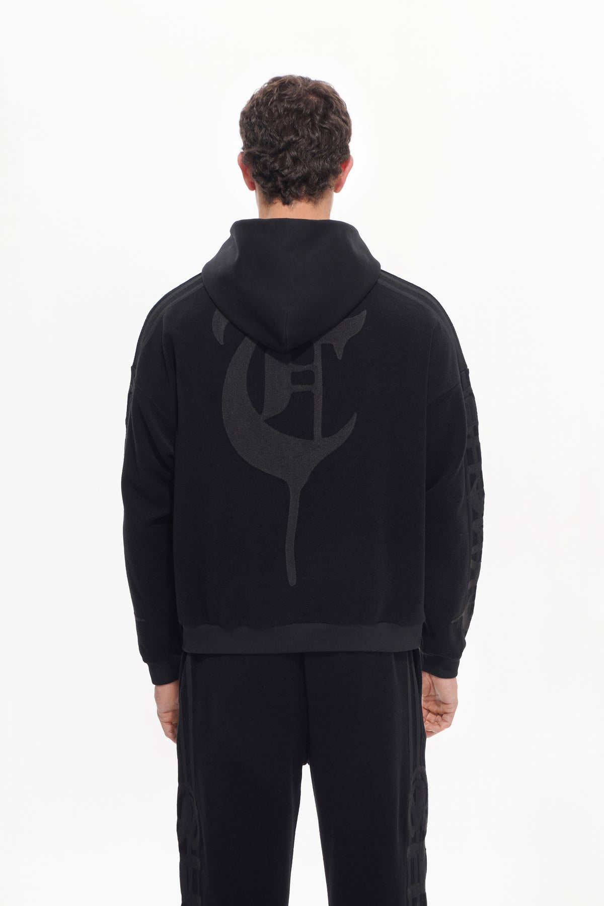 STEALTH DOCTRINE Black Hoodie-