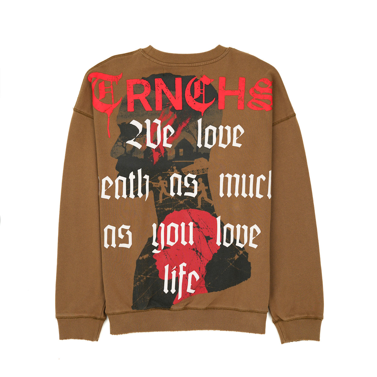 KHANDAQ Mocha Crewneck -