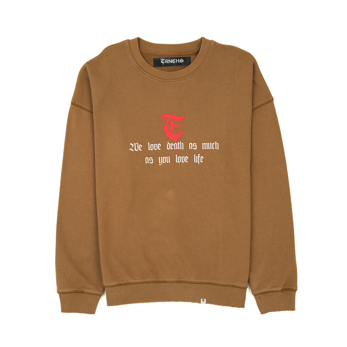 KHANDAQ Mocha Crewneck -