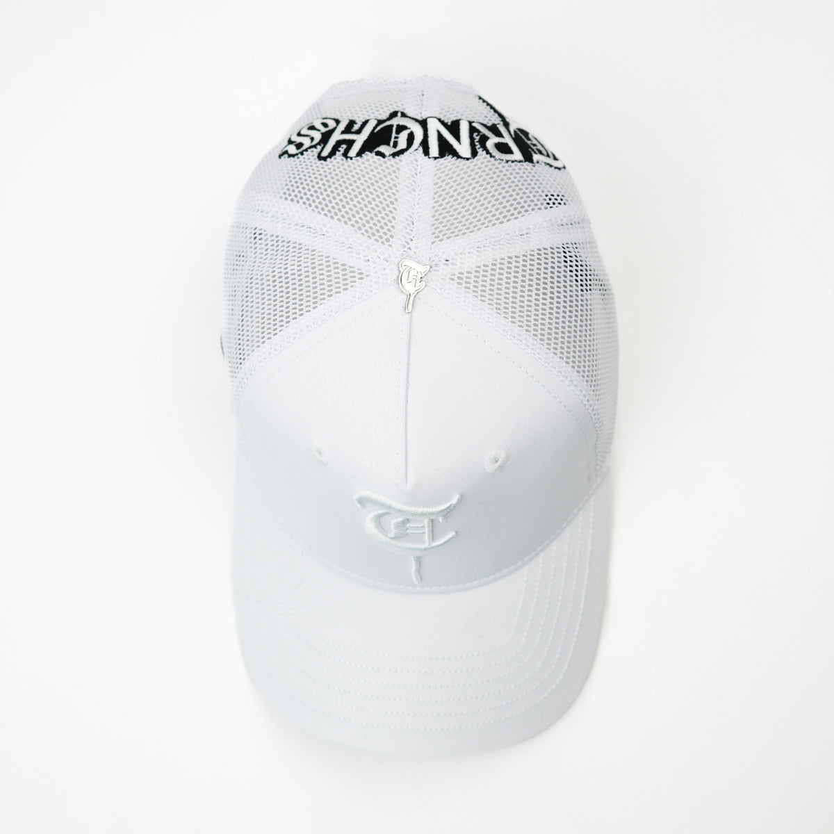 5-PANEL TRUCKER CAP White